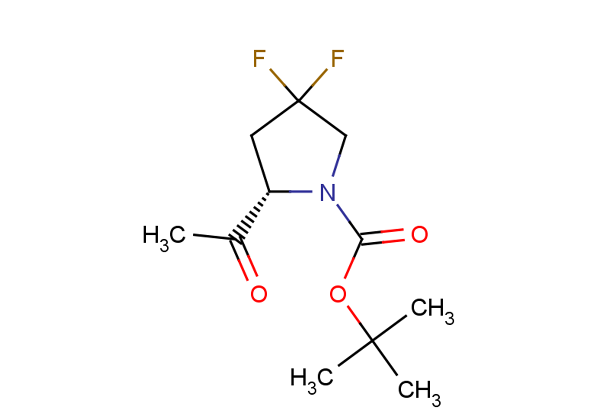 tert-butyl (2S)-2-acetyl-4,4-difluoropyrrolidine-1-carboxylate
