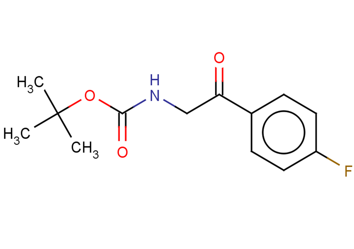 tert-butyl N-[2-(4-fluorophenyl)-2-oxoethyl]carbamate