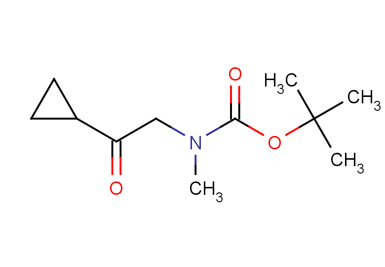 tert-butyl N-(2-cyclopropyl-2-oxoethyl)-N-methylcarbamate