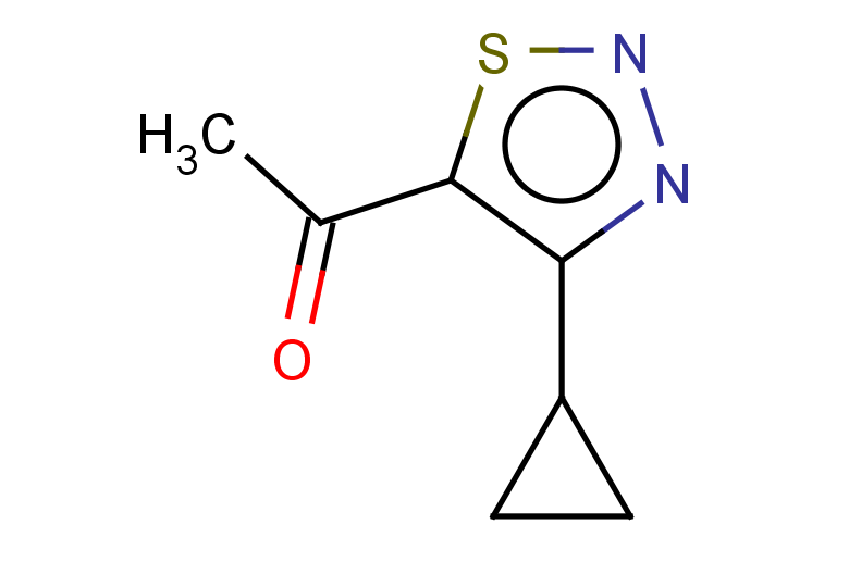 1-(4-cyclopropyl-1,2,3-thiadiazol-5-yl)ethan-1-one
