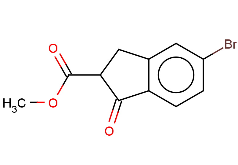 methyl 5-bromo-1-oxo-2,3-dihydro-1H-indene-2-carboxylate