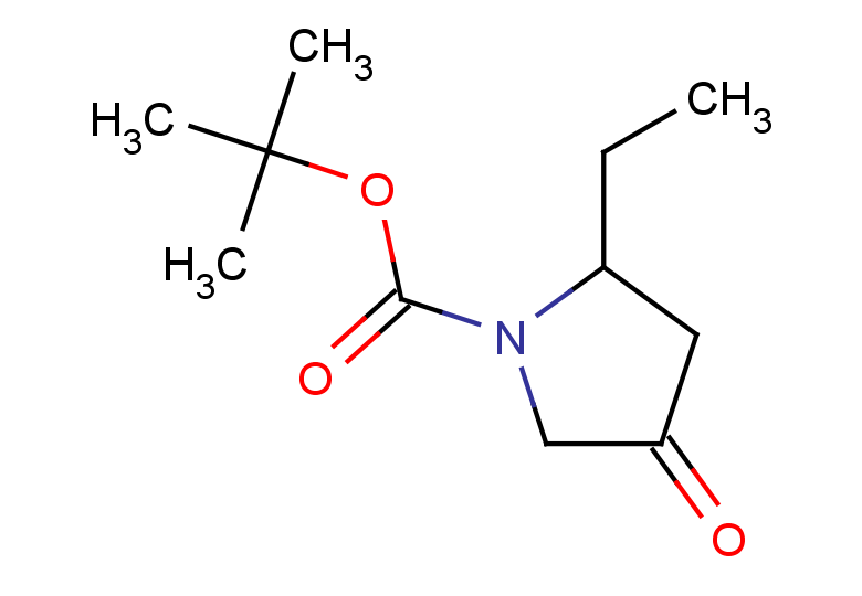tert-butyl 2-ethyl-4-oxopyrrolidine-1-carboxylate