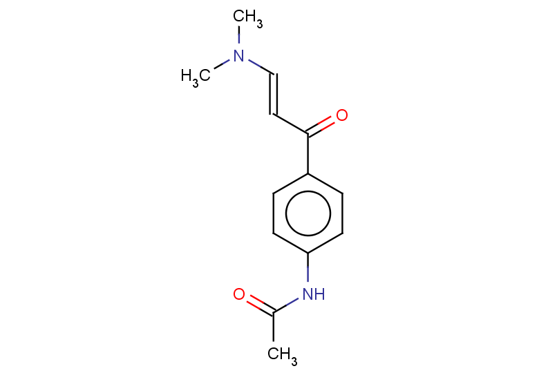 N-{4-[(2E)-3-(dimethylamino)prop-2-enoyl]phenyl}acetamide