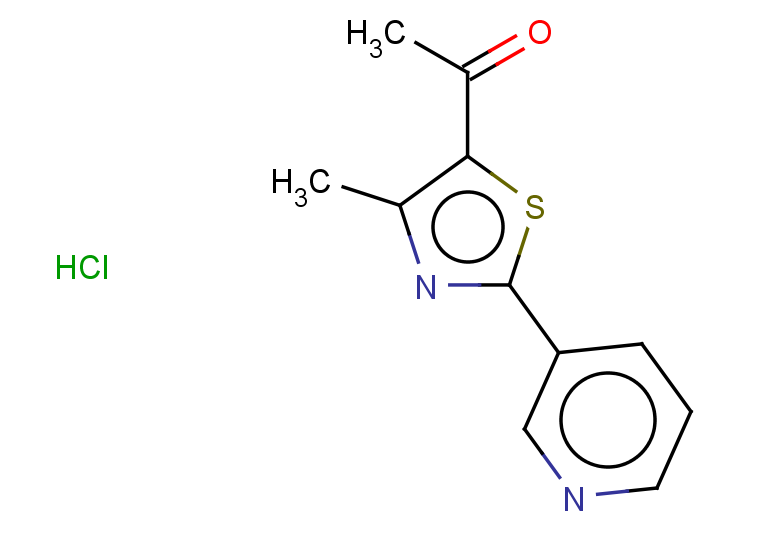 1-[4-methyl-2-(pyridin-3-yl)-1,3-thiazol-5-yl]ethan-1-one hydrochloride