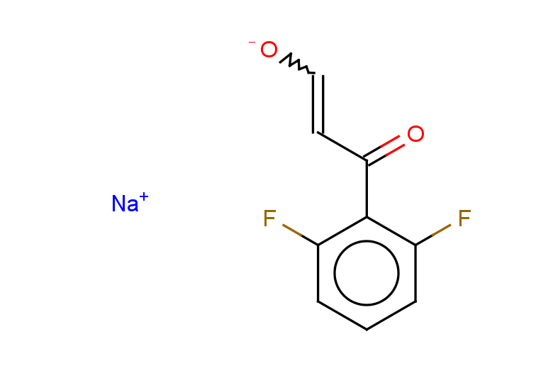 sodium 3-(2,6-difluorophenyl)-3-oxoprop-1-en-1-olate