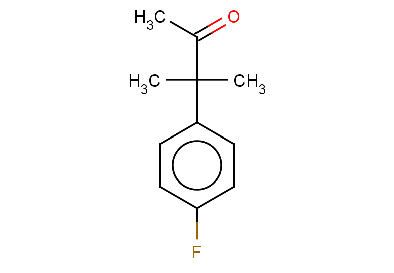 3-(4-fluorophenyl)-3-methylbutan-2-one
