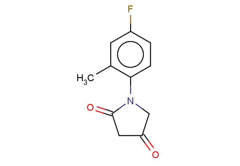 1-(4-fluoro-2-methylphenyl)pyrrolidine-2,4-dione