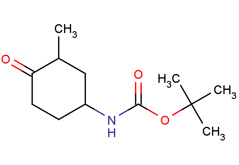 tert-butyl N-(3-methyl-4-oxocyclohexyl)carbamate, Mixture of diastereomers