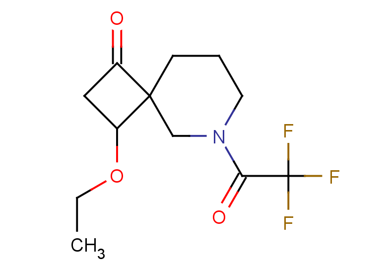 3-ethoxy-6-(trifluoroacetyl)-6-azaspiro[3.5]nonan-1-one