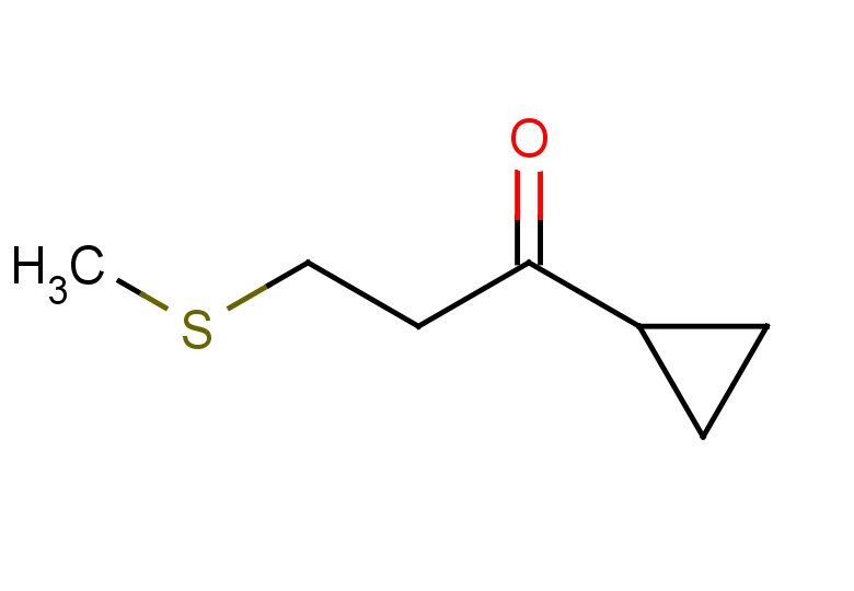 1-cyclopropyl-3-(methylsulfanyl)propan-1-one