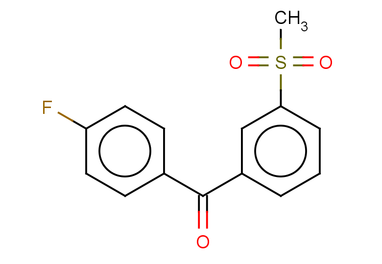 (4-fluorophenyl)(3-methanesulfonylphenyl)methanone