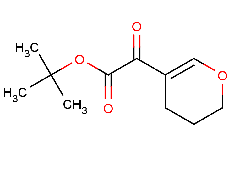 tert-butyl 2-(3,4-dihydro-2H-pyran-5-yl)-2-oxoacetate