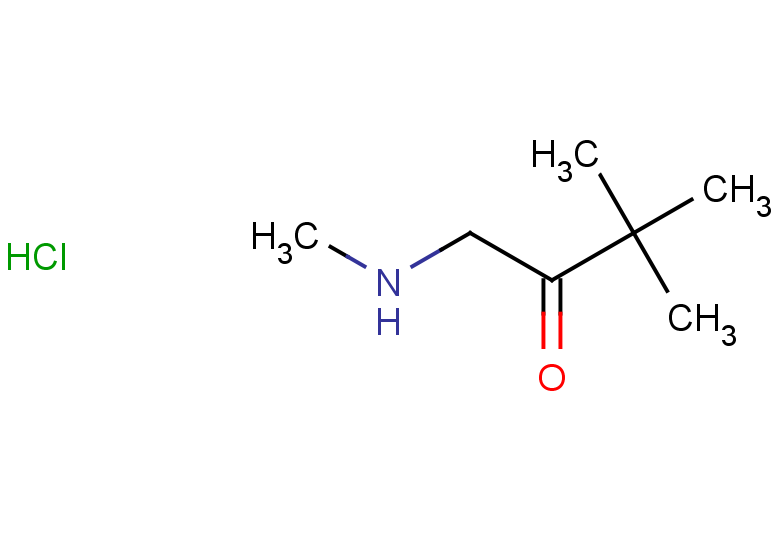 3,3-dimethyl-1-(methylamino)butan-2-one hydrochloride