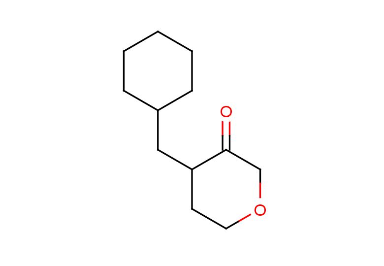4-(cyclohexylmethyl)oxan-3-one