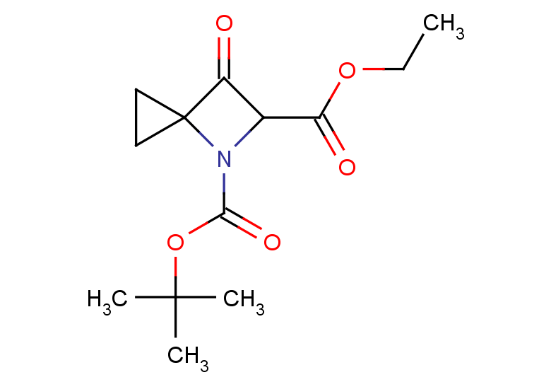 4-tert-butyl 5-ethyl 6-oxo-4-azaspiro[2.3]hexane-4,5-dicarboxylate