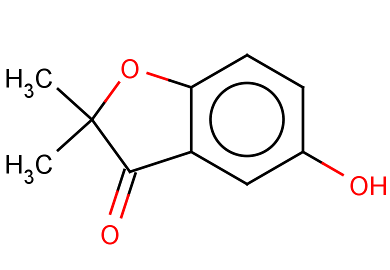 5-hydroxy-2,2-dimethyl-2,3-dihydro-1-benzofuran-3-one