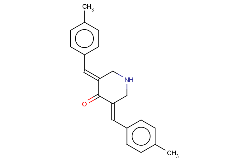 (3E,5E)-3,5-bis[(4-methylphenyl)methylidene]piperidin-4-one
