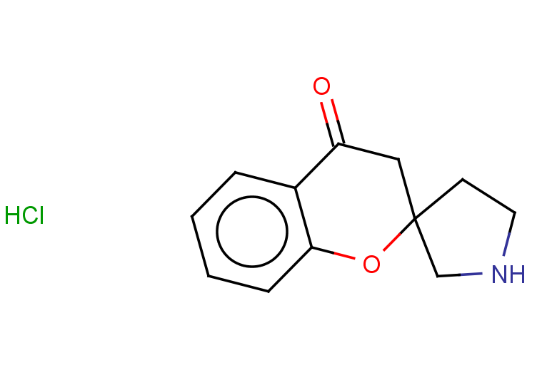 3,4-dihydrospiro[1-benzopyran-2,3'-pyrrolidine]-4-one hydrochloride