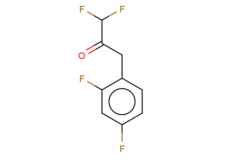 3-(2,4-difluorophenyl)-1,1-difluoropropan-2-one