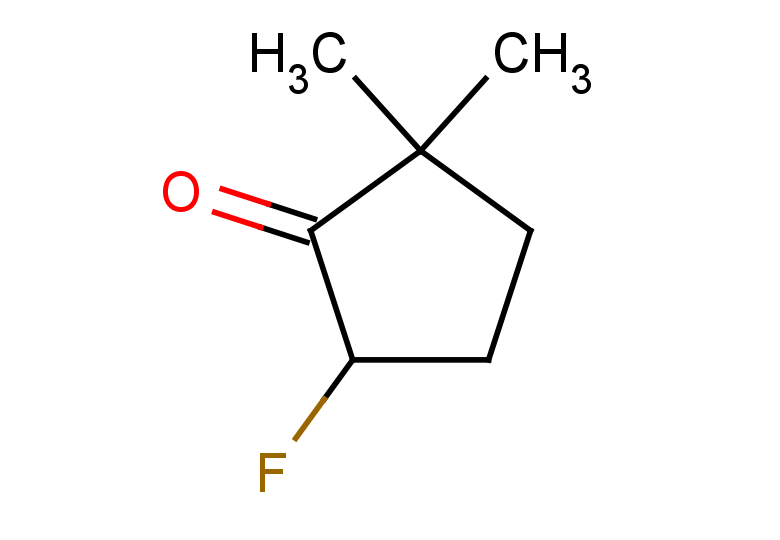5-fluoro-2,2-dimethylcyclopentan-1-one