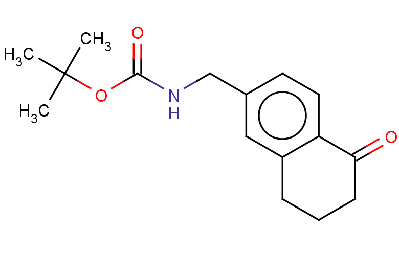 tert-butyl N-[(5-oxo-5,6,7,8-tetrahydronaphthalen-2-yl)methyl]carbamate
