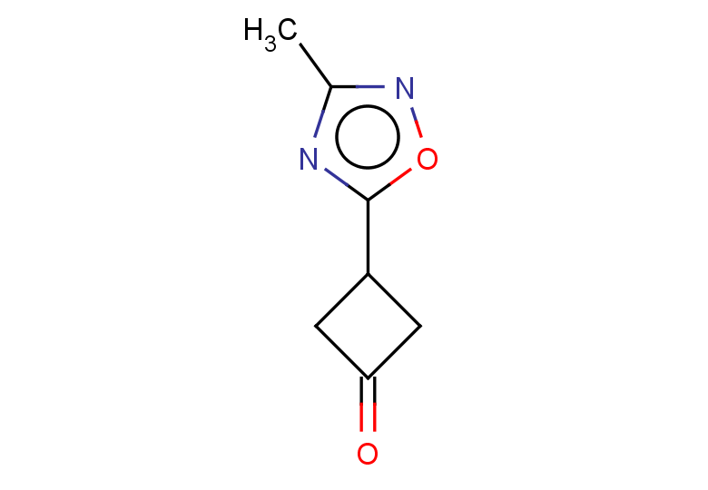 3-(3-methyl-1,2,4-oxadiazol-5-yl)cyclobutan-1-one
