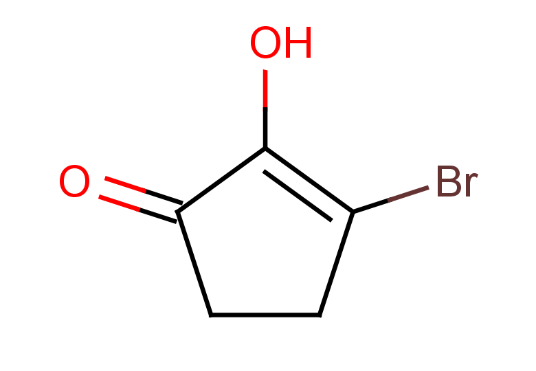 3-bromo-2-hydroxycyclopent-2-en-1-one