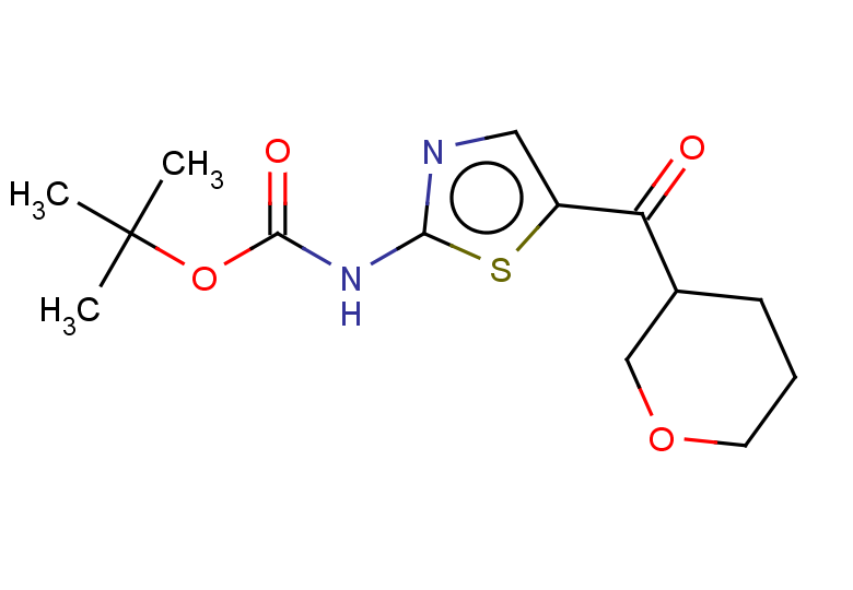 tert-butyl N-[5-(oxane-3-carbonyl)-1,3-thiazol-2-yl]carbamate