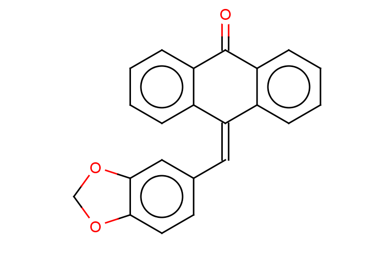 10-(1,3-dioxaindan-5-ylmethylidene)-9,10-dihydroanthracen-9-one