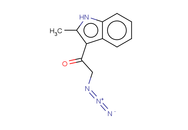 2-AZIDO-1-(2-METHYL-1H-INDOL-3-YL)ETHANONE