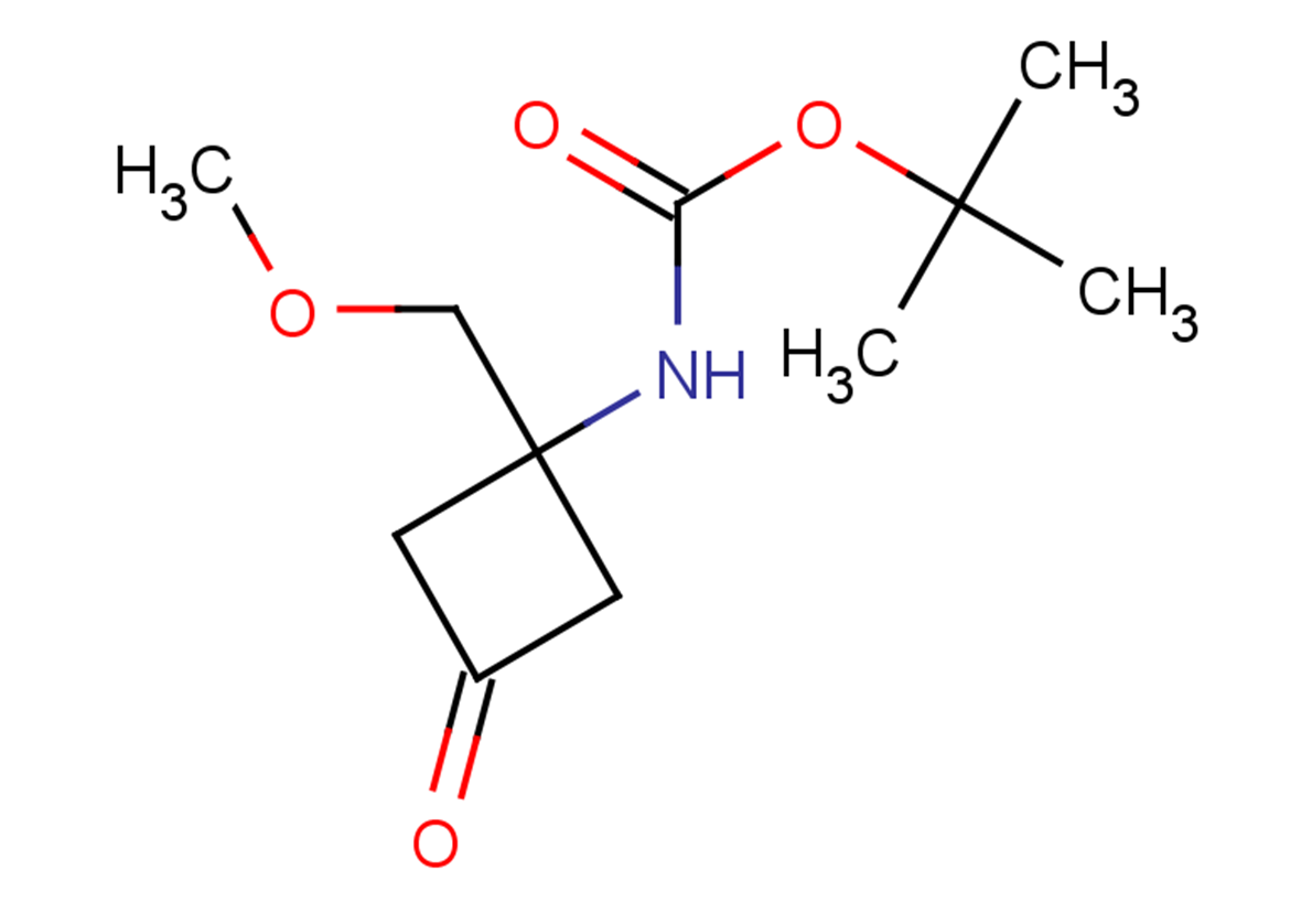 tert-butyl N-[1-(methoxymethyl)-3-oxocyclobutyl]carbamate