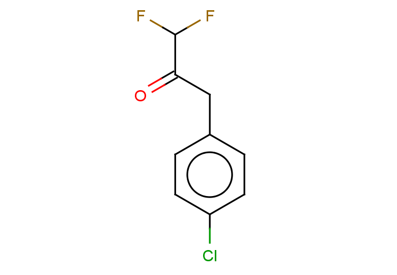 3-(4-chlorophenyl)-1,1-difluoropropan-2-one