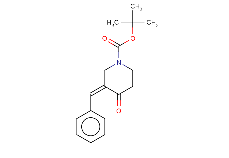 tert-butyl (3Z)-4-oxo-3-(phenylmethylidene)piperidine-1-carboxylate