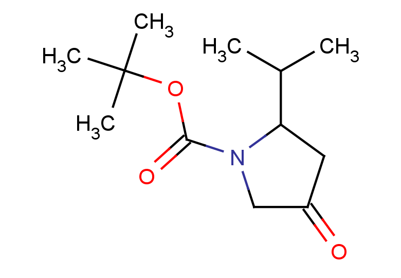 tert-butyl 4-oxo-2-(propan-2-yl)pyrrolidine-1-carboxylate