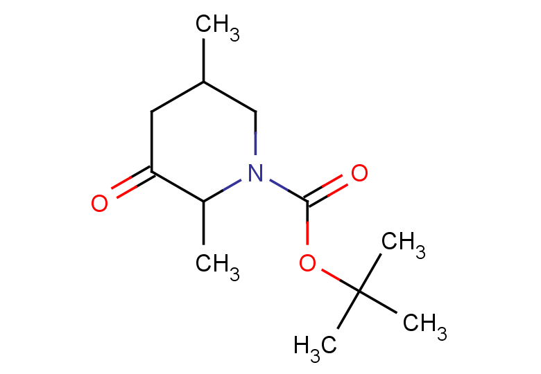 tert-butyl 2,5-dimethyl-3-oxopiperidine-1-carboxylate, Mixture of diastereomers