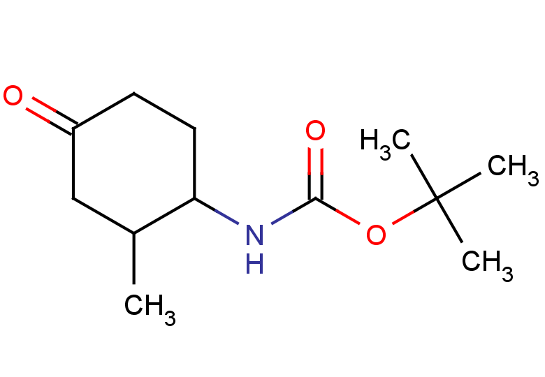 tert-butyl N-(2-methyl-4-oxocyclohexyl)carbamate, Mixture of diastereomers