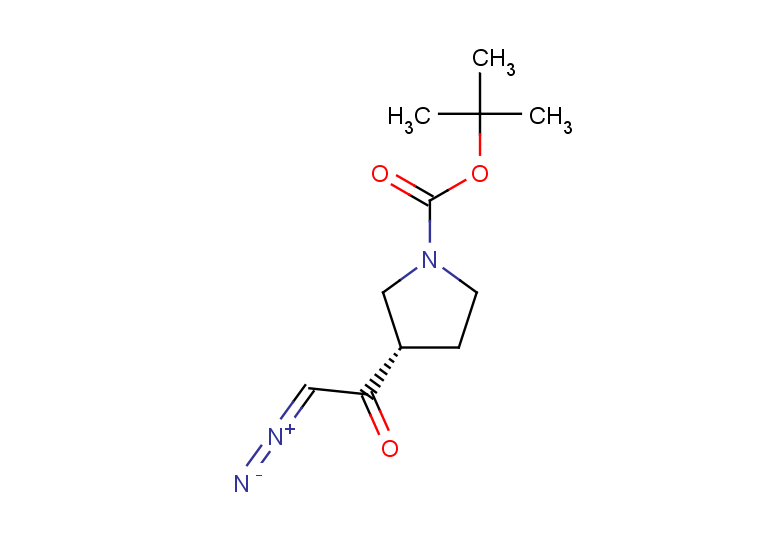 tert-butyl (3S)-3-(2-diazoacetyl)pyrrolidine-1-carboxylate