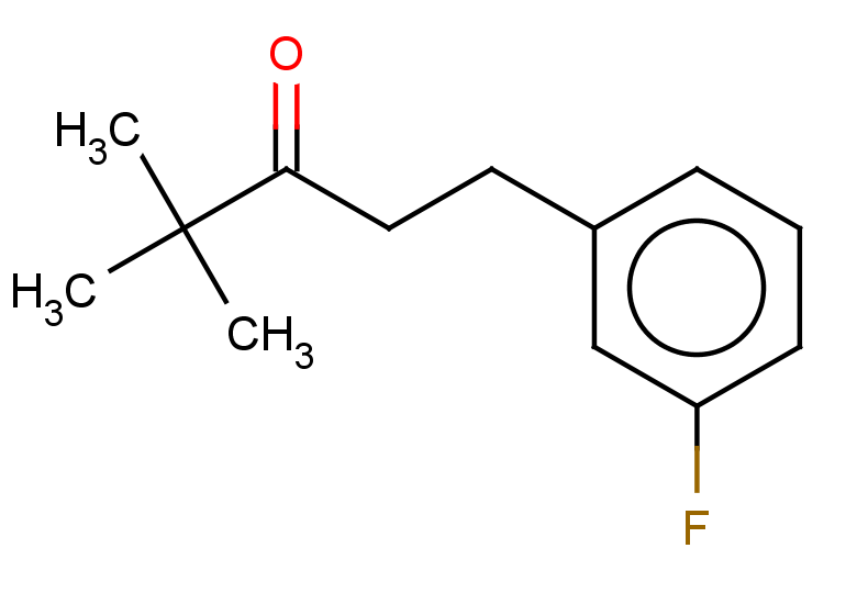 1-(3-fluorophenyl)-4,4-dimethylpentan-3-one