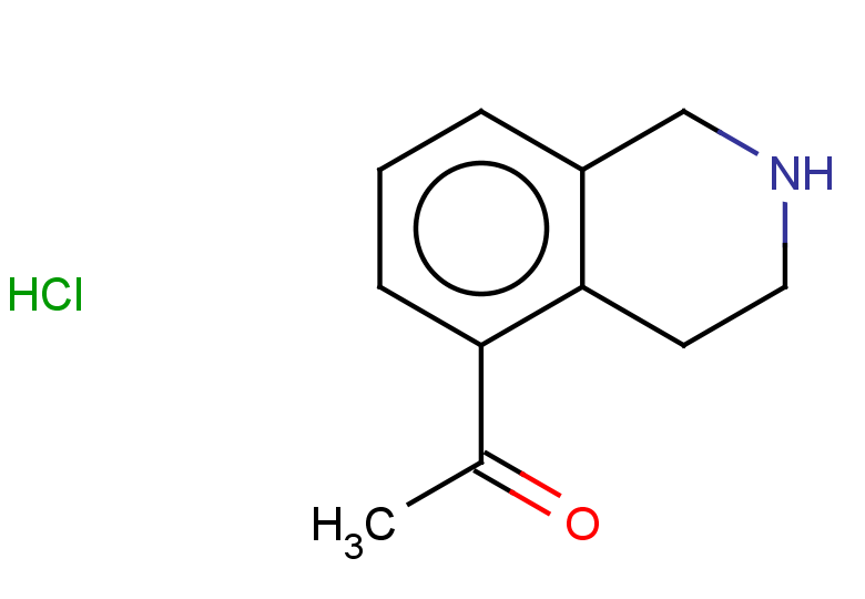 1-(1,2,3,4-tetrahydroisoquinolin-5-yl)ethan-1-one hydrochloride