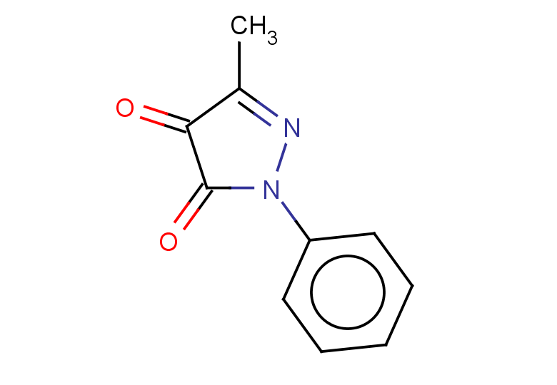 3-methyl-1-phenyl-4,5-dihydro-1H-pyrazole-4,5-dione