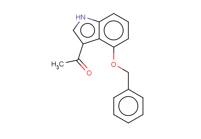 1-[4-(benzyloxy)-1H-indol-3-yl]ethan-1-one