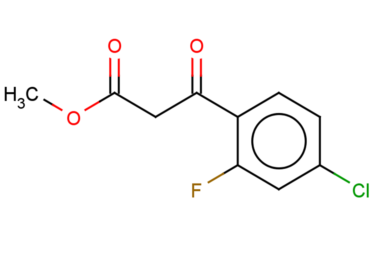 methyl 3-(4-chloro-2-fluorophenyl)-3-oxopropanoate