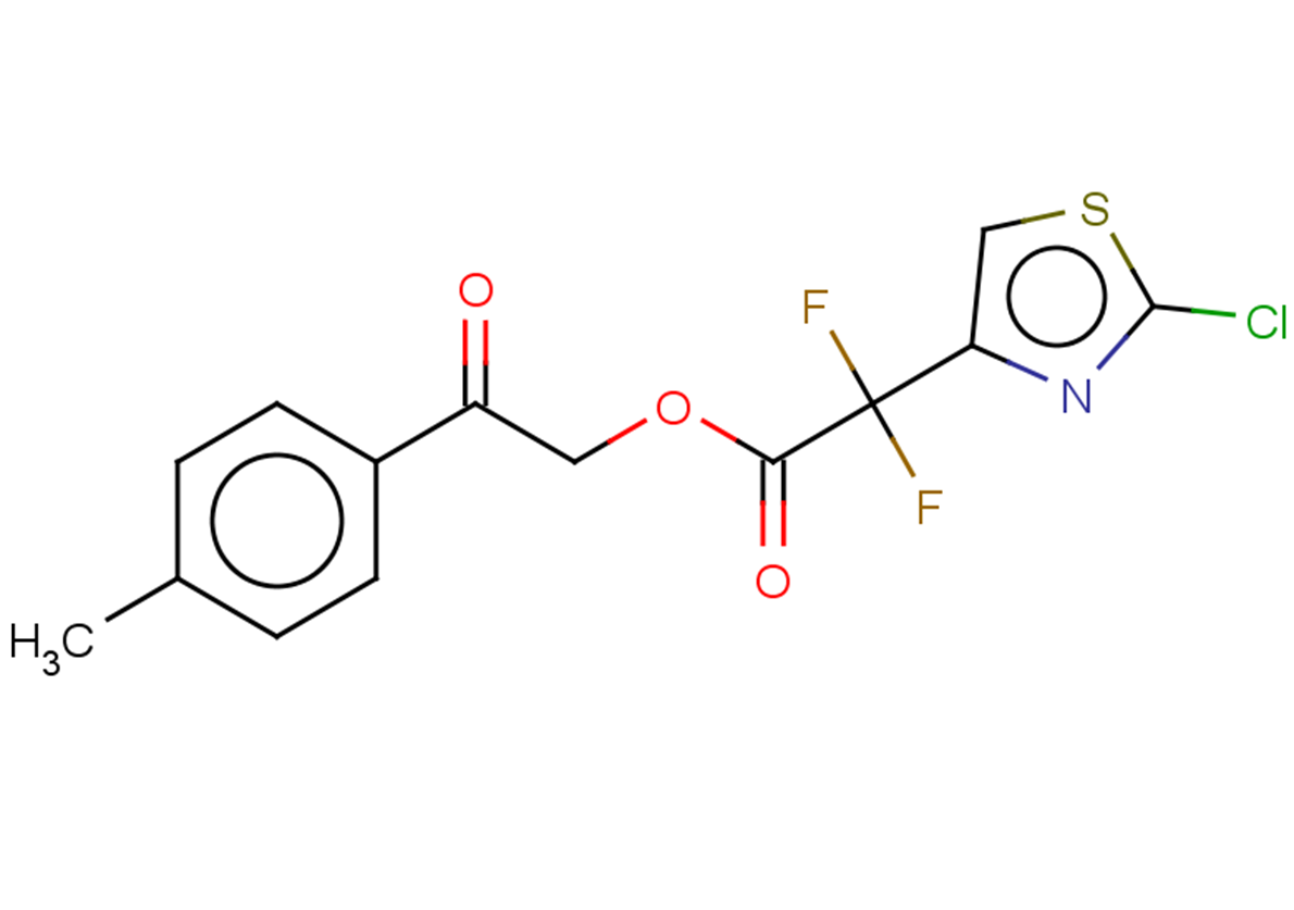 2-(4-methylphenyl)-2-oxoethyl 2-(2-chloro-1,3-thiazol-4-yl)-2,2-difluoroacetate