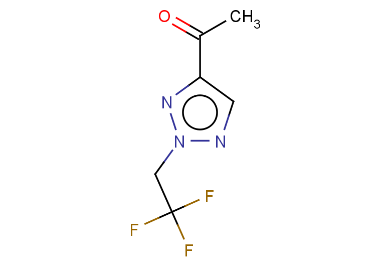 1-[2-(2,2,2-trifluoroethyl)-2H-1,2,3-triazol-4-yl]ethan-1-one