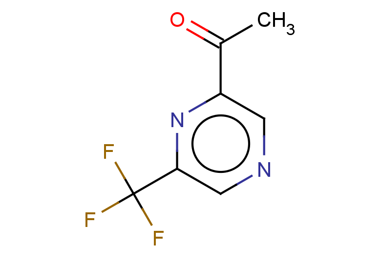 1-[6-(trifluoromethyl)pyrazin-2-yl]ethan-1-one
