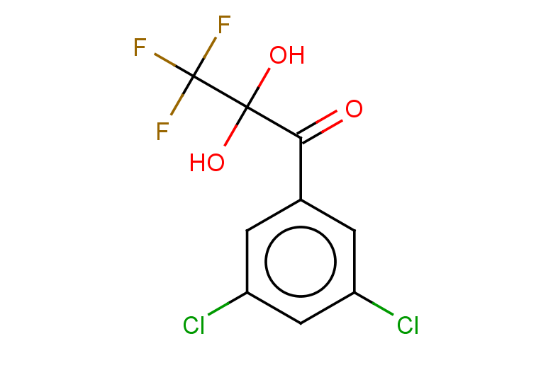 1-(3,5-dichlorophenyl)-3,3,3-trifluoro-2,2-dihydroxypropan-1-one
