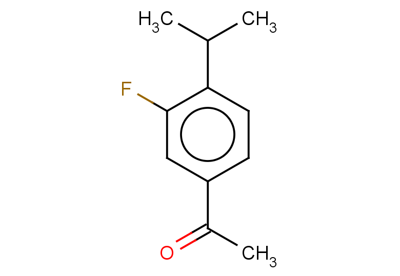 1-[3-fluoro-4-(propan-2-yl)phenyl]ethan-1-one