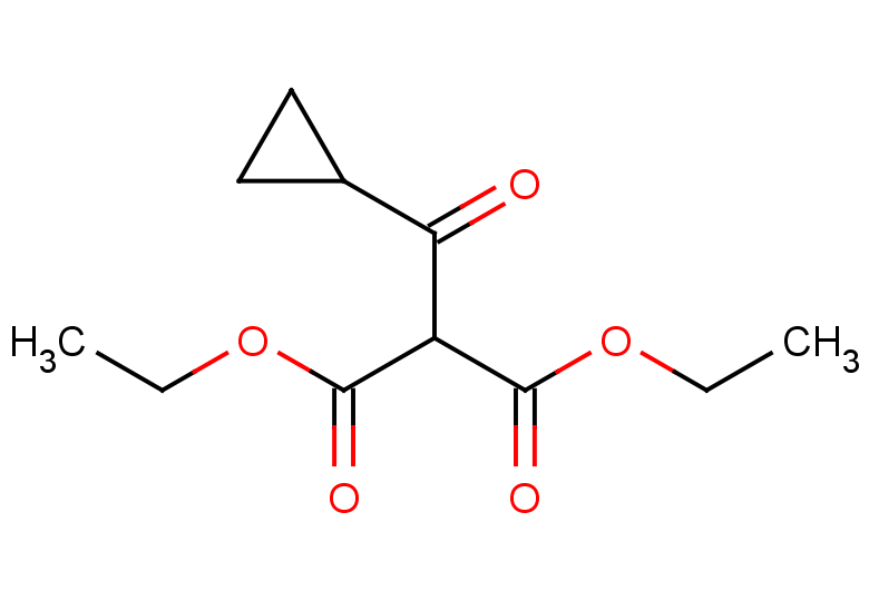 1,3-diethyl 2-cyclopropanecarbonylpropanedioate