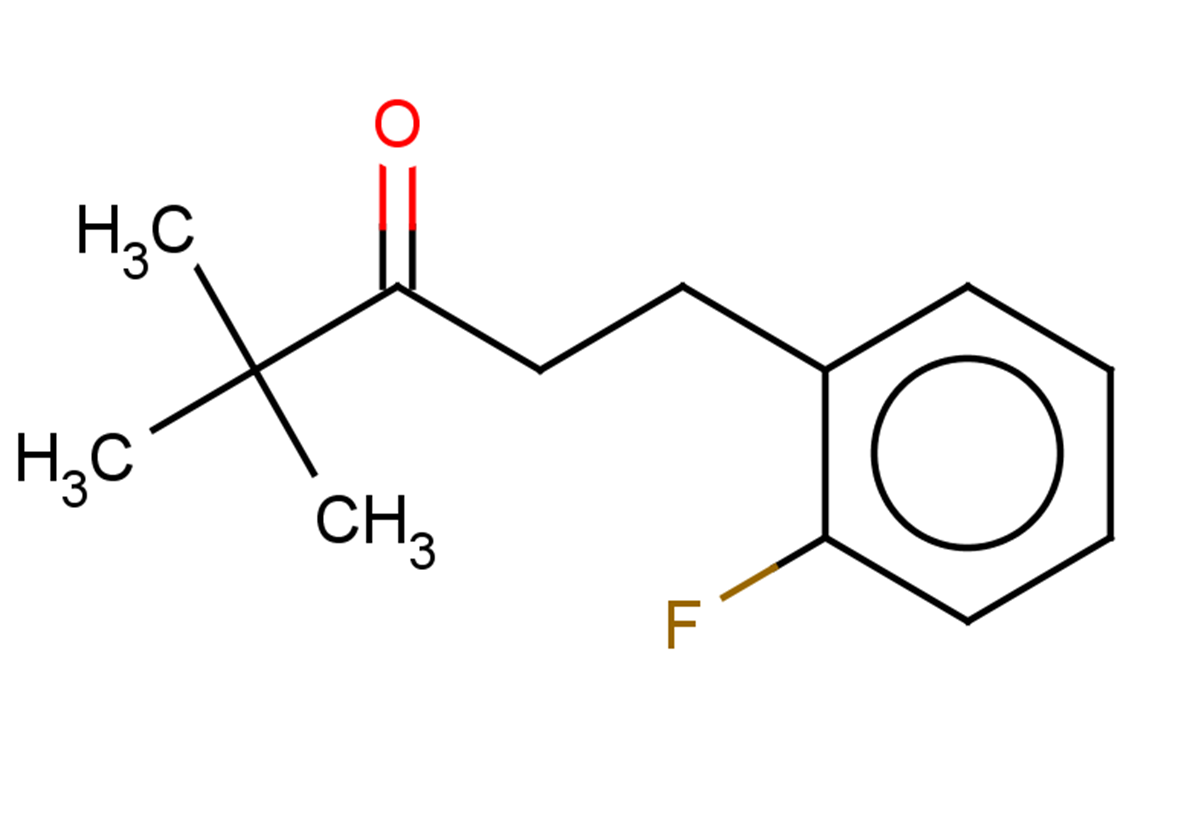 1-(2-fluorophenyl)-4,4-dimethylpentan-3-one
