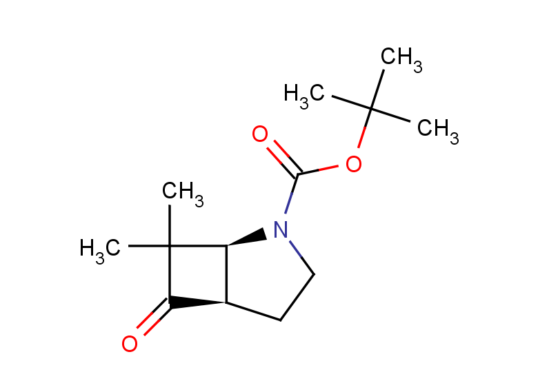 rac-tert-butyl (1R,5S)-7,7-dimethyl-6-oxo-2-azabicyclo[3.2.0]heptane-2-carboxylate, cis